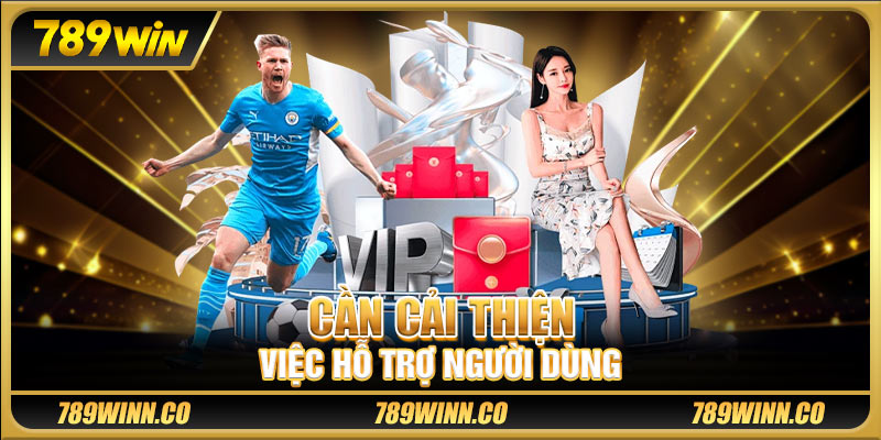 Cần cải thiện việc hỗ trợ người dùng